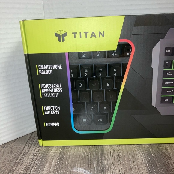 Titan LED Metal Gaming Keyboard - Picture 3 of 6